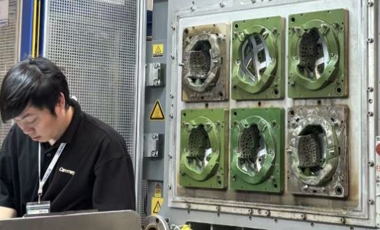 Steam molding helmet molds